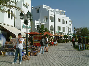 The Square in Port El Kantaoui, Tunisia